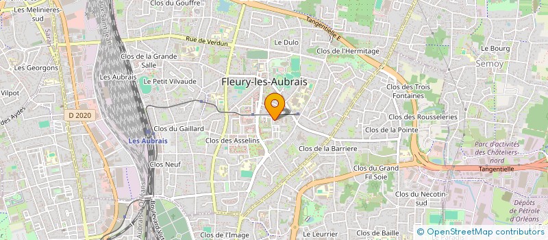 localisation de l'entreprise MONSIEUR VICTOR SULIMAN SAMUEL à FLEURY-LES-AUBRAIS