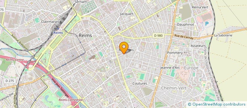 localisation de l'entreprise MONSIEUR VICTOR SUNOL DEL RIO  REIMS