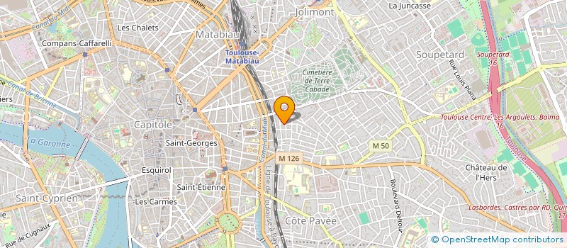 localisation de l'entreprise MONSIEUR VICTOR TAUPIN à TOULOUSE