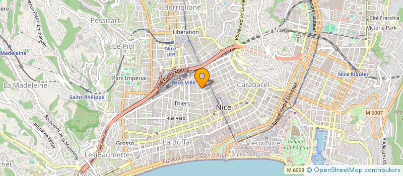 localisation de l'entreprise MONSIEUR VICTOR TEPORDEI  NICE