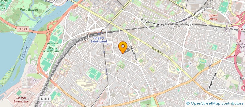 localisation de l'entreprise MONSIEUR VICTOR TERTRAIS à ANGERS