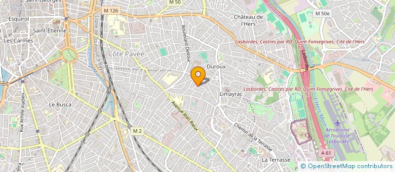 localisation de l'entreprise MONSIEUR VICTOR-THEODORE VORONCA à TOULOUSE