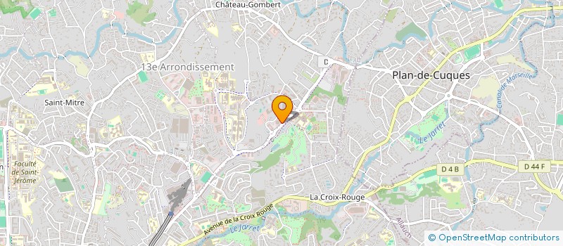 localisation de l'entreprise MONSIEUR VICTOR THOMAS  MARSEILLE