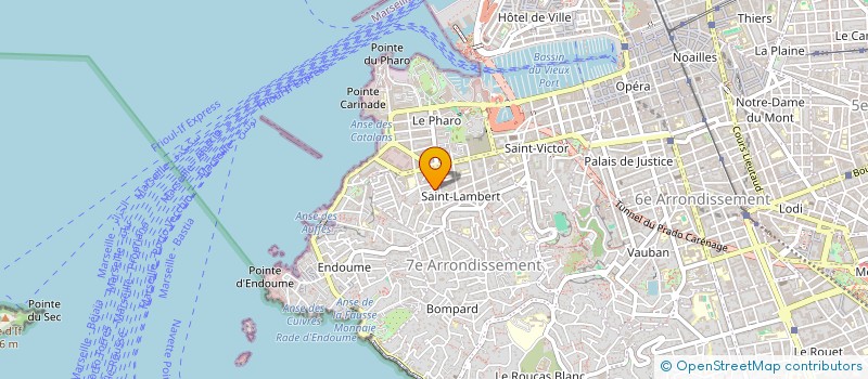 localisation de l'entreprise MONSIEUR VICTOR TIMONE  MARSEILLE