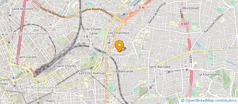 localisation de l'entreprise MONSIEUR VICTOR TONDUT à MARSEILLE