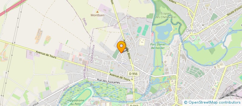 localisation de l'entreprise MONSIEUR VICTOR TORRES à CHATEAUROUX