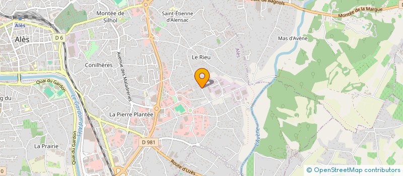 localisation de l'entreprise MONSIEUR VICTOR TOULEMONDE à ALES