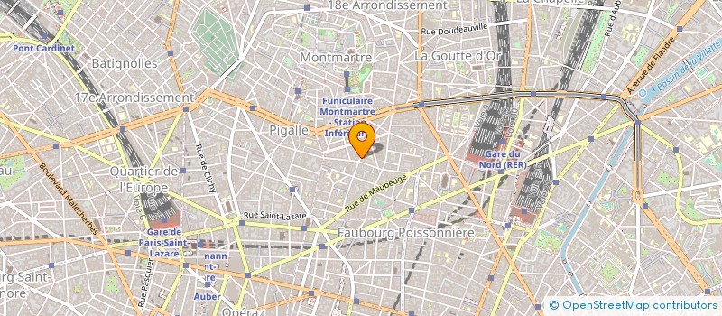 localisation de l'entreprise MONSIEUR VICTOR TOURON à PARIS