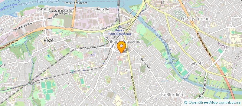 localisation de l'entreprise MONSIEUR VICTOR TOYON  NANTES