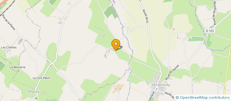 localisation de l'entreprise MONSIEUR VICTOR TREBOISNEL  PONTORSON