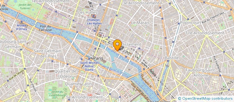 localisation de l'entreprise MONSIEUR VICTOR TRESCA  PARIS