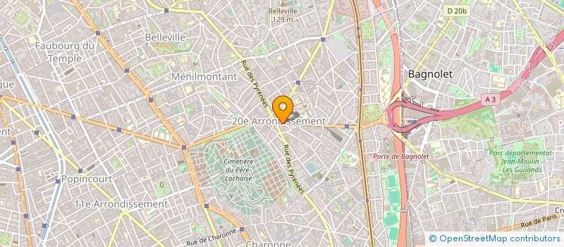 localisation de l'entreprise MONSIEUR VICTOR TROUPEL  PARIS