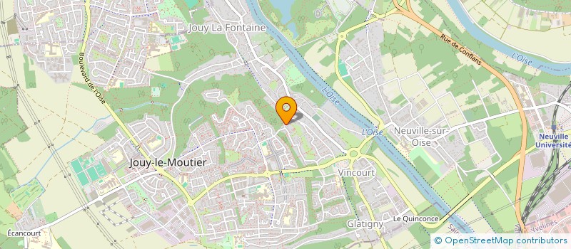 localisation de l'entreprise MONSIEUR VICTOR TRUONG  JOUY-LE-MOUTIER