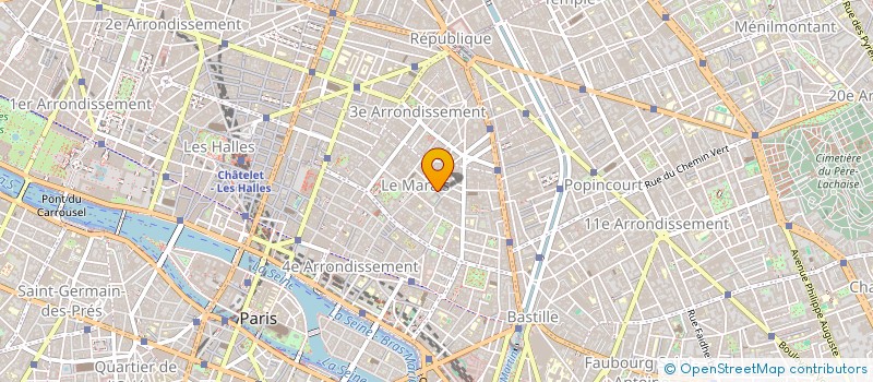 localisation de l'entreprise MONSIEUR VICTOR TUIZAT à PARIS