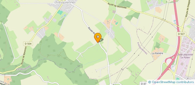 localisation de l'entreprise MONSIEUR VICTOR TURMEL  FRESQUIENNES