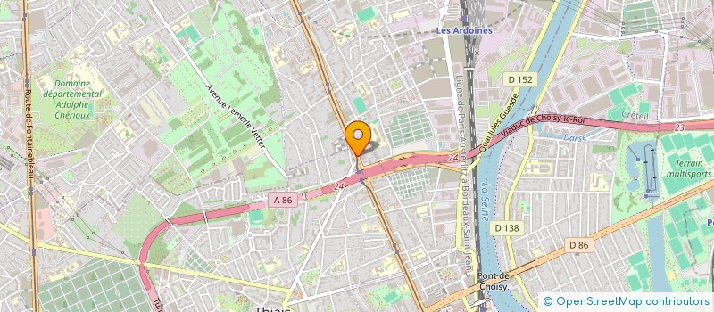 localisation de l'entreprise MONSIEUR VICTOR TUTUC  CHOISY-LE-ROI