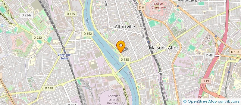 localisation de l'entreprise MONSIEUR VICTOR TUVRILA  ALFORTVILLE