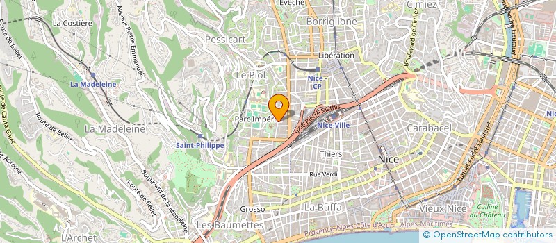 localisation de l'entreprise MONSIEUR VICTOR URSU à NICE
