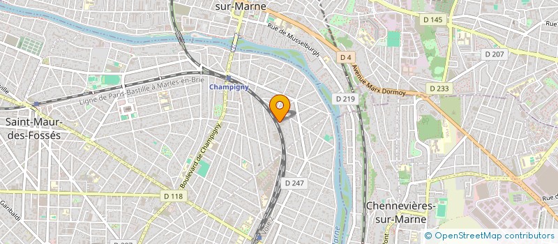 localisation de l'entreprise MONSIEUR VICTOR URSU à SAINT-MAUR-DES-FOSSES