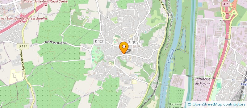 localisation de l'entreprise MONSIEUR VICTOR URZUA ABUD à IRIGNY