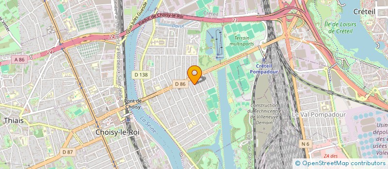 localisation de l'entreprise MONSIEUR VICTOR VACARITA à CHOISY-LE-ROI