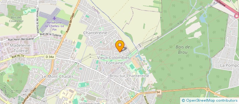 localisation de l'entreprise MONSIEUR VICTOR VAN  CHELLES