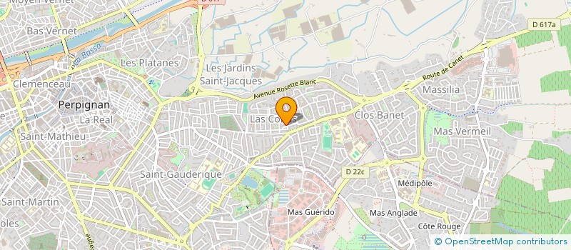 localisation de l'entreprise MONSIEUR VICTOR VAN DER HOOGT  PERPIGNAN