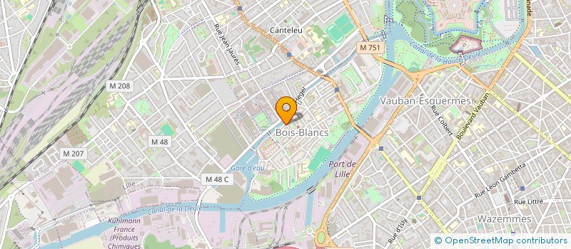 localisation de l'entreprise MONSIEUR VICTOR VANDENBERGHE  GRAND-FORT-PHILIPPE