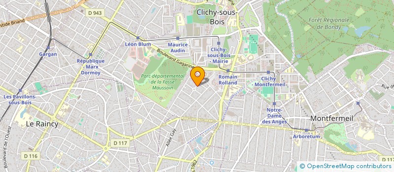 localisation de l'entreprise MONSIEUR VICTOR VELISCO  CLICHY-SOUS-BOIS