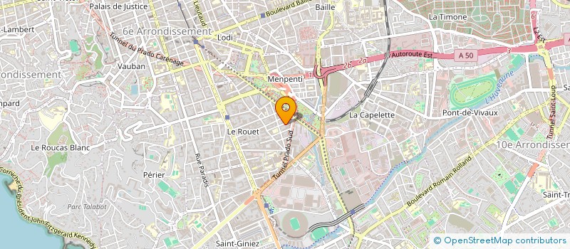 localisation de l'entreprise MONSIEUR VICTOR VEREL  MARSEILLE