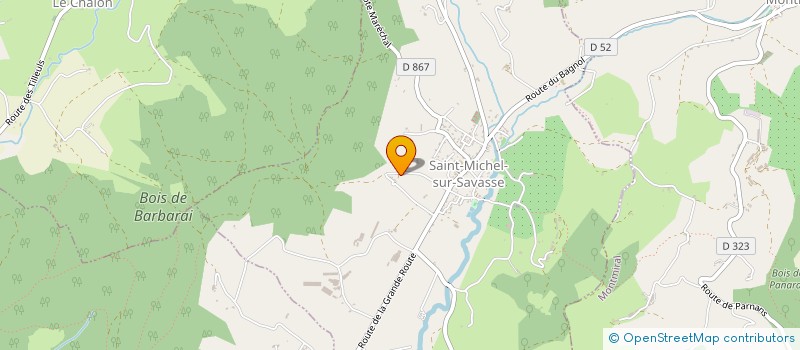 localisation de l'entreprise MONSIEUR VICTOR VERMOTE  SAINT-MICHEL-SUR-SAVASSE