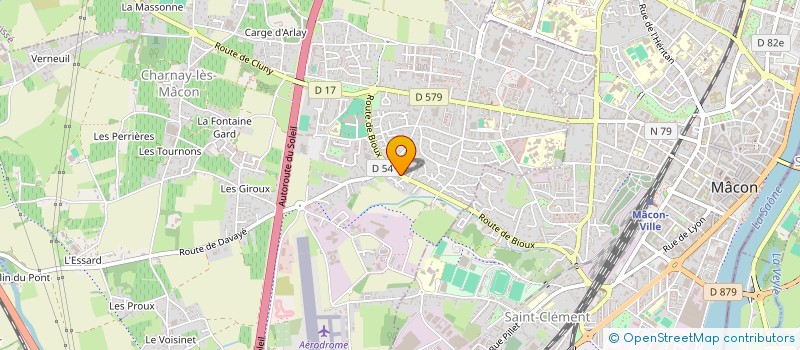 localisation de l'entreprise MONSIEUR VICTOR VEROT à MACON