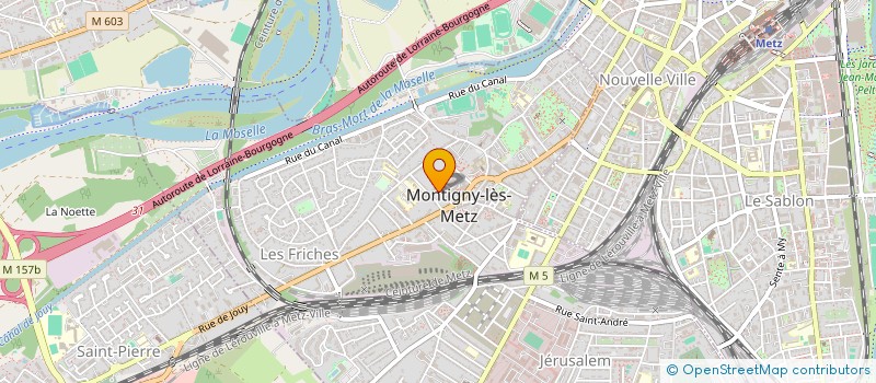 localisation de l'entreprise MONSIEUR VICTOR VICTOR  MONTIGNY-LES-METZ