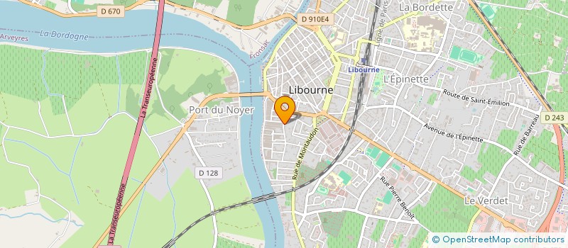 localisation de l'entreprise MONSIEUR VICTOR VICTOR ESTEVES  LIBOURNE