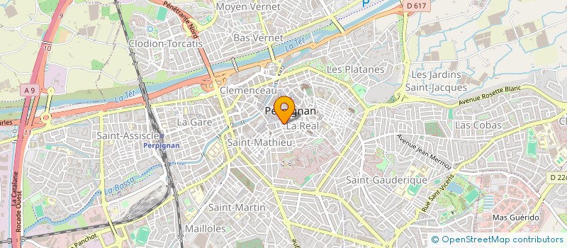 localisation de l'entreprise MONSIEUR VICTOR VILPOIX  PERPIGNAN