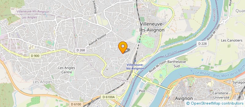 localisation de l'entreprise MONSIEUR VICTOR VOLLANT  VILLENEUVE-LES-AVIGNON