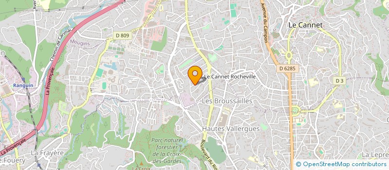 localisation de l'entreprise MONSIEUR VICTOR WEBER à LE CANNET