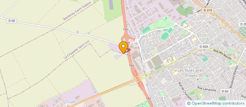 localisation de l'entreprise MONSIEUR VICTOR WEISS  SAINTE-SAVINE