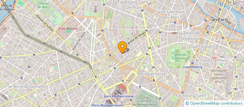 localisation de l'entreprise MONSIEUR VICTOR WILLEMS  PARIS 6