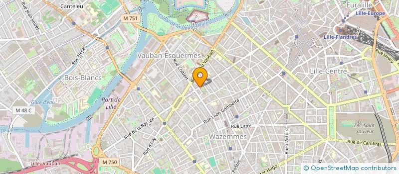 localisation de l'entreprise MONSIEUR VICTOR WROBLEWSKI  LILLE