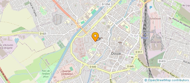 localisation de l'entreprise MONSIEUR VICTOR YANG  DOUAI