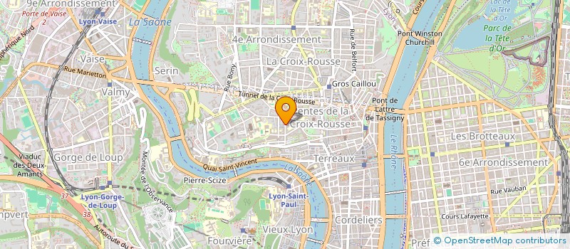 localisation de l'entreprise MONSIEUR VICTOR YVERGNIAUX à LYON