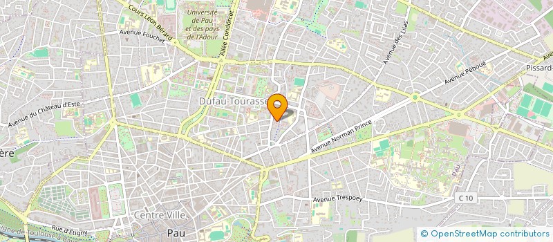 localisation de l'entreprise MONSIEUR VICTORE KONGA REVE à PAU