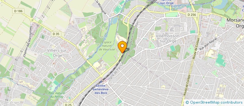 localisation de l'entreprise MONSIEUR VICTORIA DE JESUS CARVALHO  SAINTE-GENEVIEVE-DES-BOIS