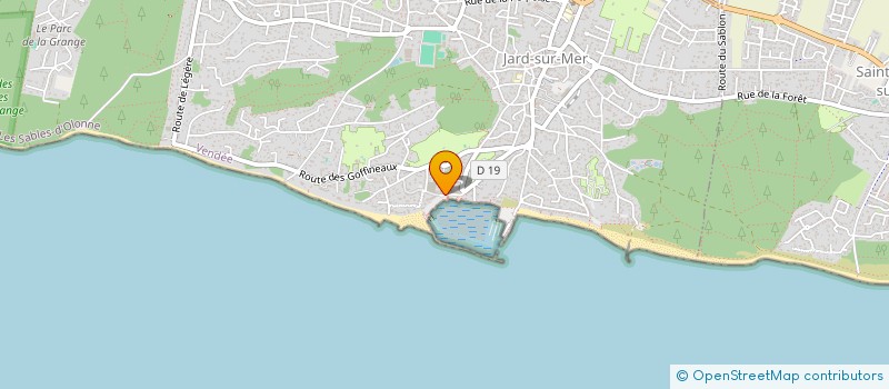 localisation de l'entreprise MONSIEUR VICTORIA GARRIC à JARD-SUR-MER