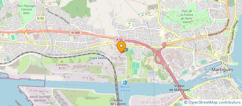 localisation de l'entreprise MONSIEUR VICTORIANO LAZARO SERRANO  MARTIGUES