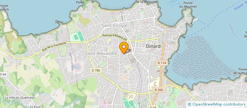localisation de l'entreprise MONSIEUR VICTORIC LEROY  DINARD