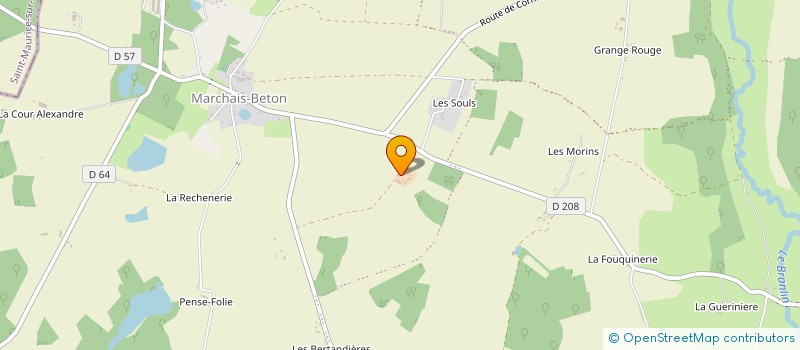 localisation de l'entreprise MONSIEUR VICTORIEN BENARD à CHARNY OREE DE PUISAYE