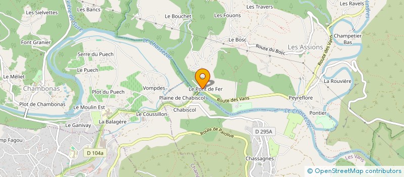 localisation de l'entreprise MONSIEUR VICTORIEN BOUCHY  LES ASSIONS