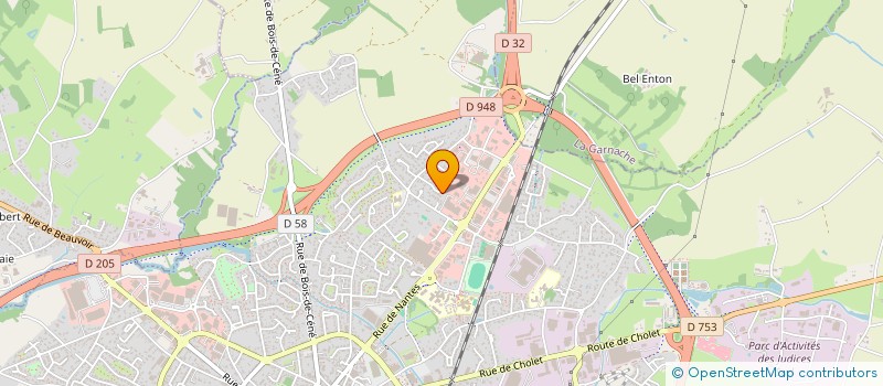 localisation de l'entreprise MONSIEUR VICTORIEN CHAUVE à CHALLANS